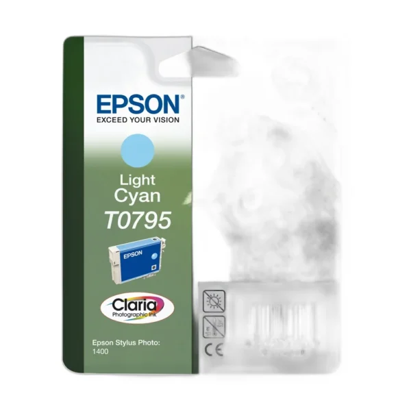 Epson T0795 Light Cyan Ink Cartridge - C13T079540
