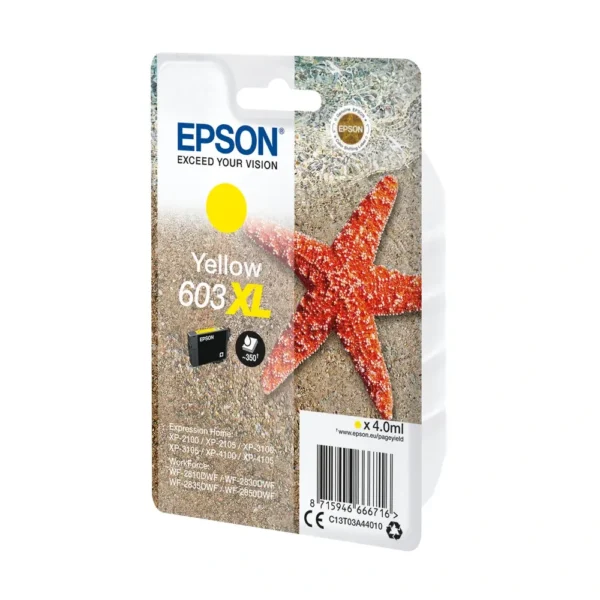 Epson T03A4 Yellow Ink Cartridge - C13T03A44020