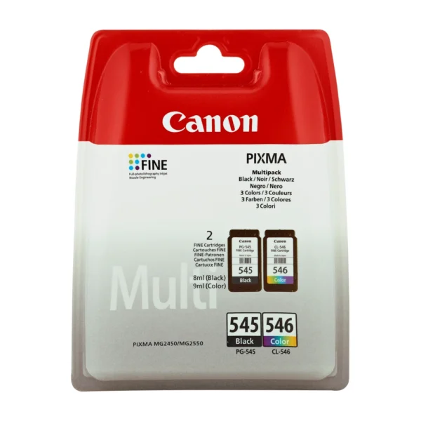Canon PG-545 + CL-546 Ink Cartridge Multipack - 8287B006-B3