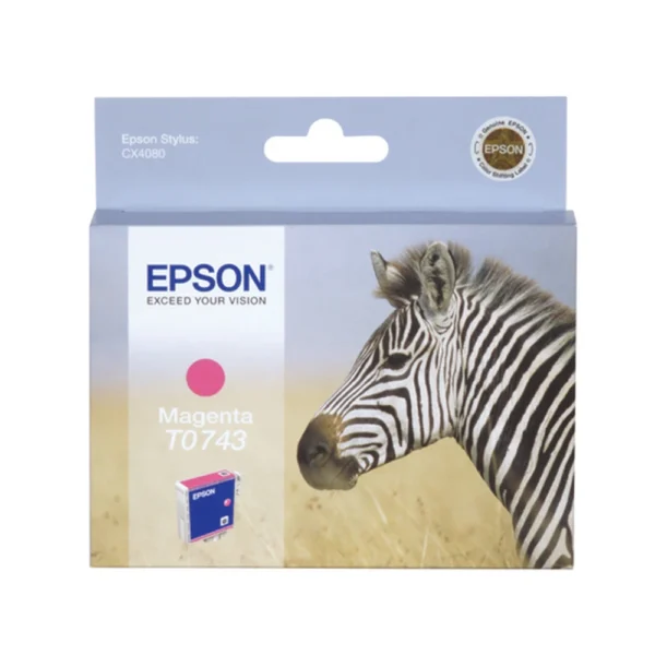 Epson T0743 Magenta Ink Cartridge - C13T074340