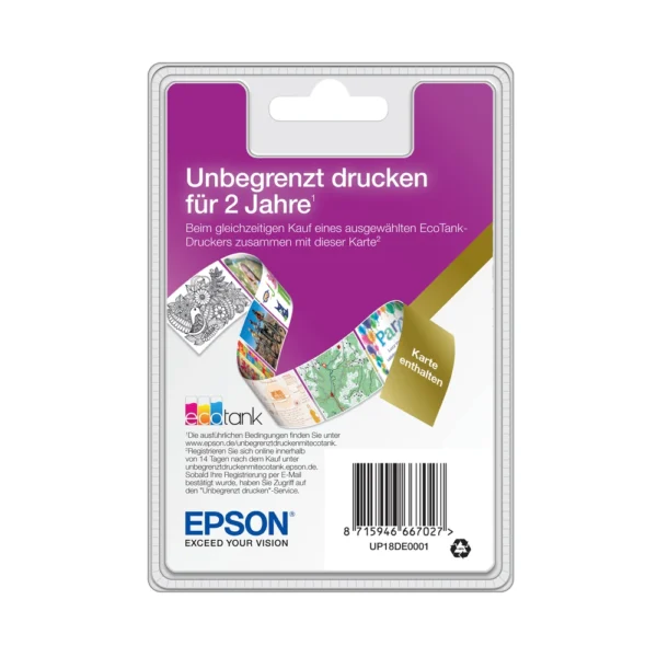 Epson UP18DE0001 Ink Cartridge