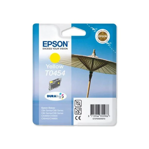 Epson T0454 Yellow Ink Cartridge - C13T04544020