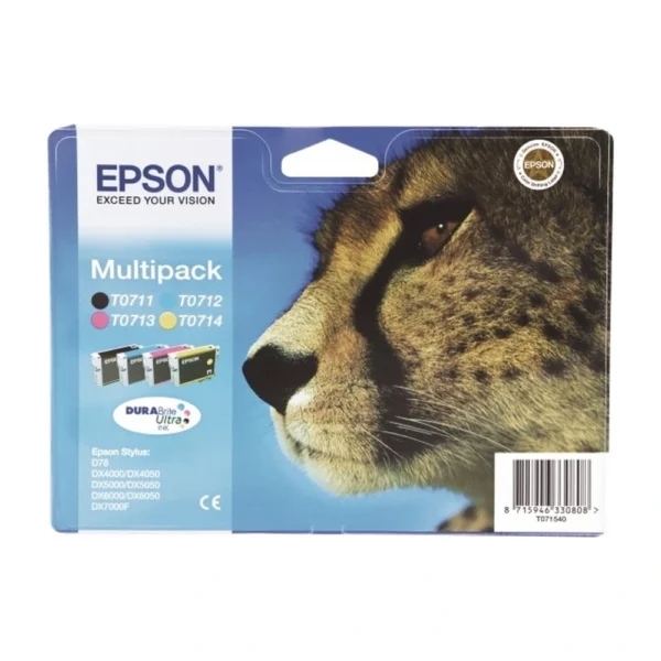 Epson T0715 Ink Cartridge Multipack - C13T07154010