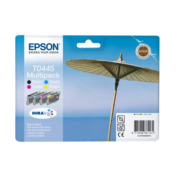 Epson T0445 Ink Cartridge Multipack - C13T04454010