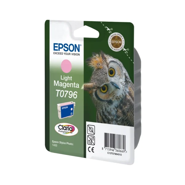 Epson T0796 Light Magenta Ink Cartridge - C13T07964010