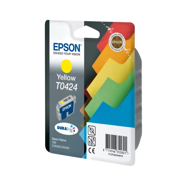 Epson T0424 Yellow Ink Cartridge - C13T04244010