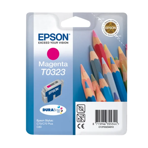 Epson T0323 Magenta Ink Cartridge - C13T03234010