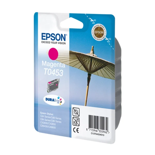 Epson T0453 Magenta Ink Cartridge - C13T04534010