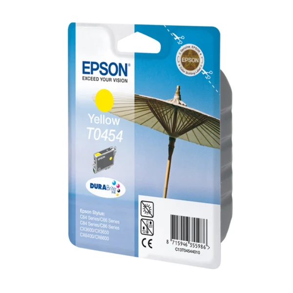 Epson T0454 Yellow Ink Cartridge - C13T04544010