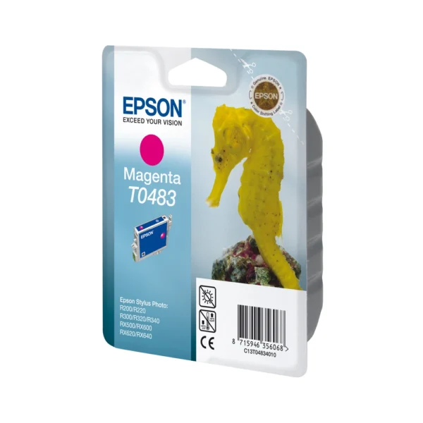 Epson T0483 Magenta Ink Cartridge - C13T04834010