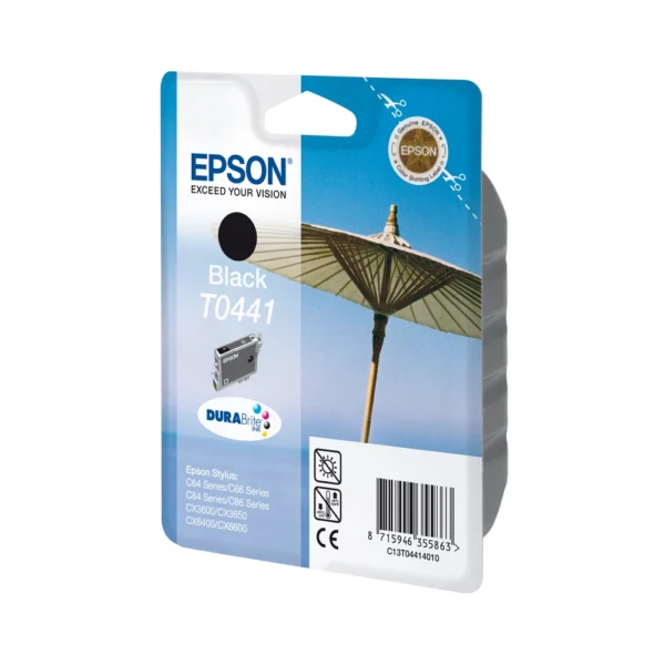Epson T0441 Black Ink Cartridge - C13T04414020