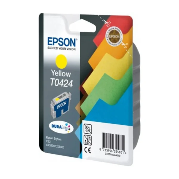 Epson T0424 Yellow Ink Cartridge - C13T04244030