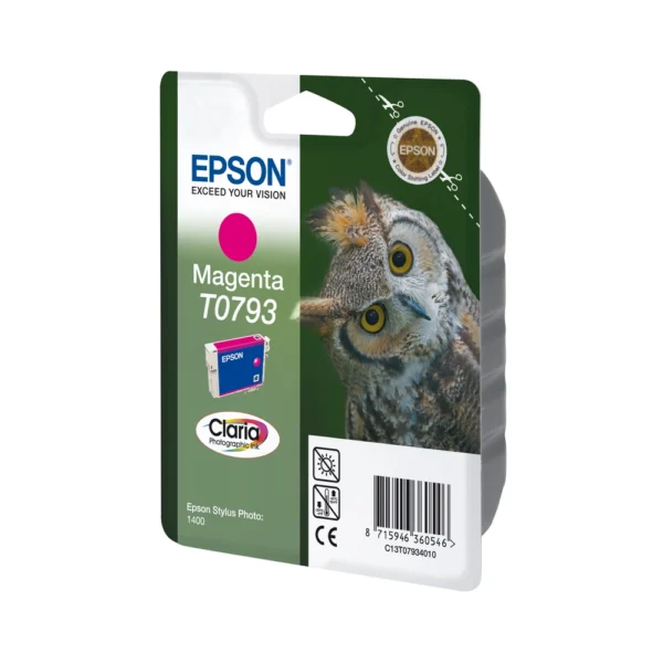 Epson T0793 Magenta Ink Cartridge - C13T07934020