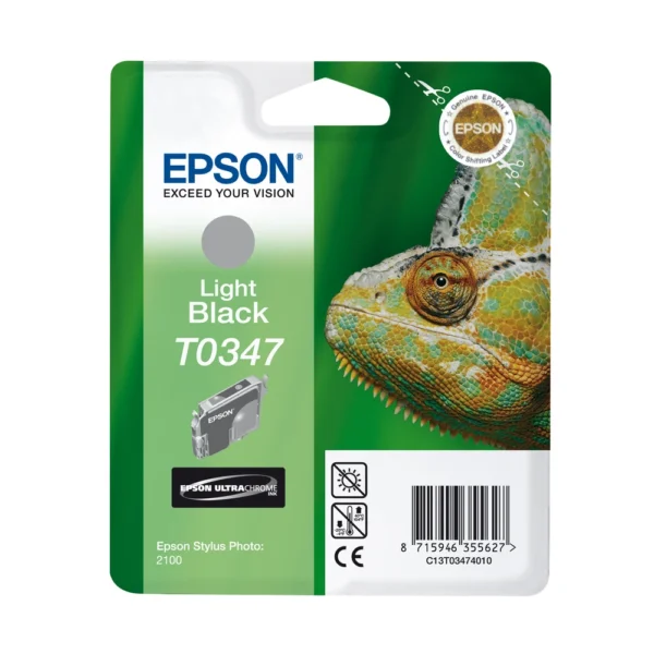 Epson T0347 Light Black Ink Cartridge - C13T03474020