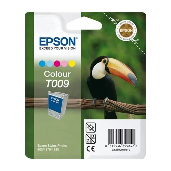 Epson T0094 Cyan, Light Cyan, Light Magenta, Magenta, Yellow Ink Cartridge - C13T00940130