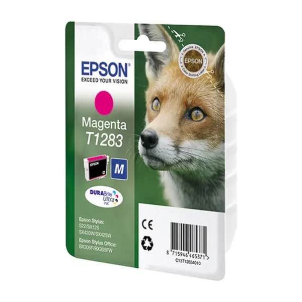 Epson T1283 Magenta Ink Cartridge - C13T12834011