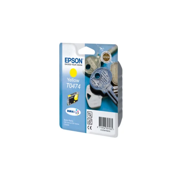 Epson T0474 Yellow Ink Cartridge - C13T04744A10